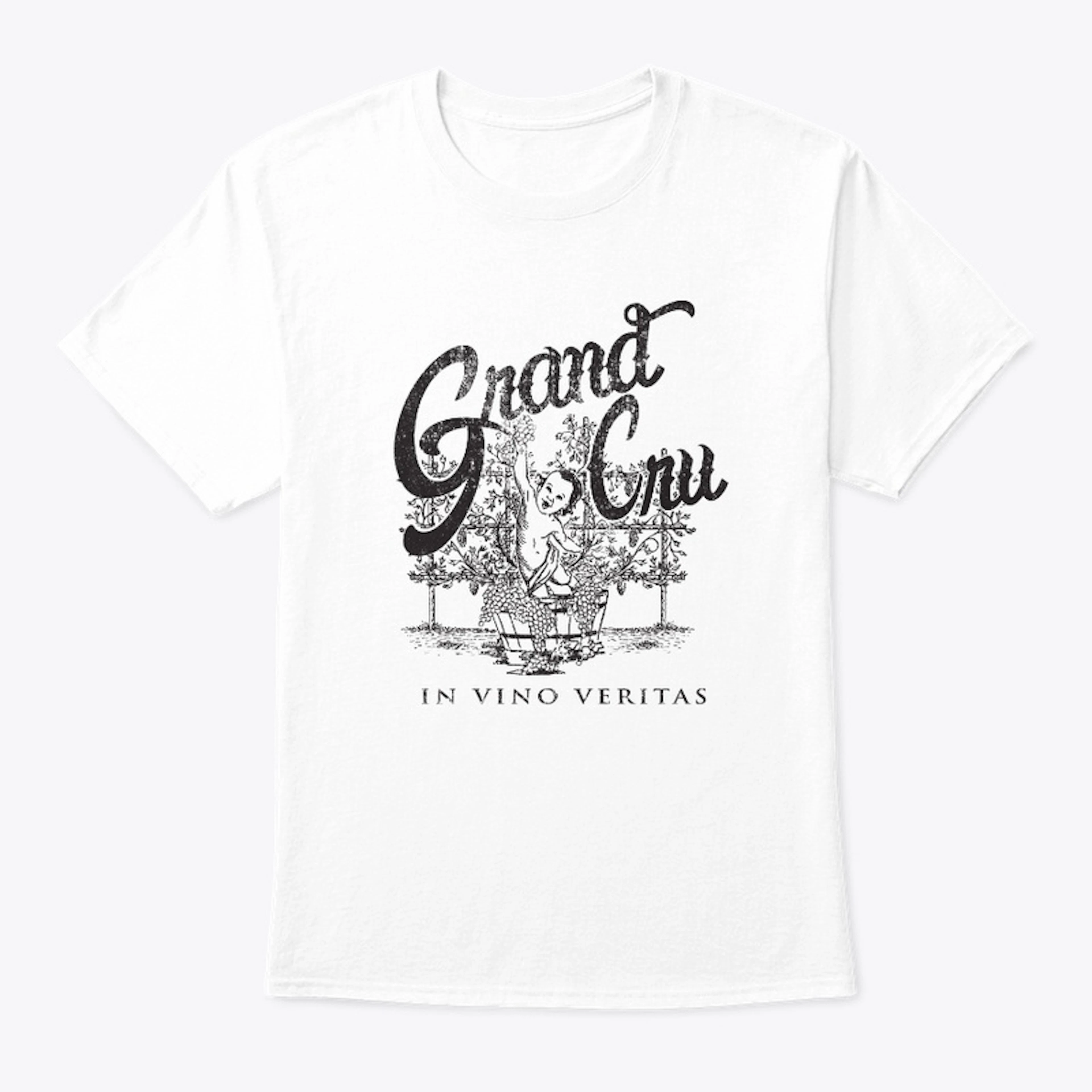 Grand Cru T-shirt For Wine Lovers