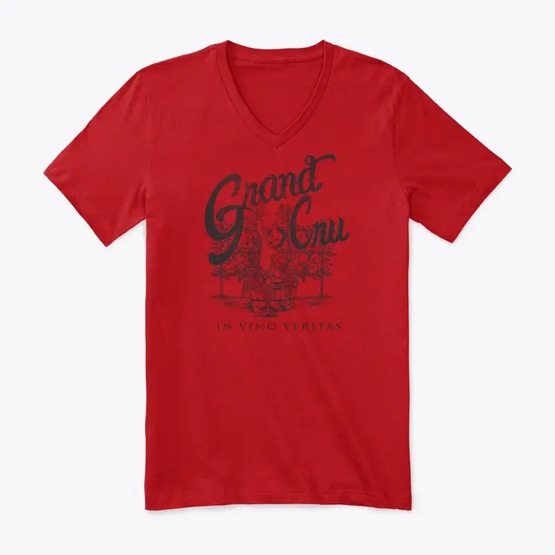 Grand Cru T-shirt For Wine Lovers