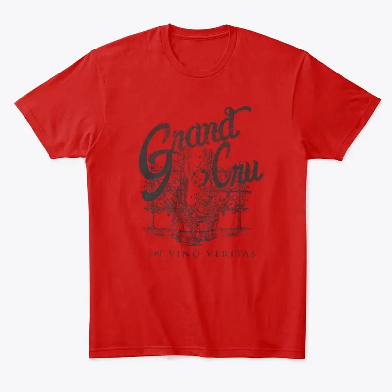 Grand Cru T-shirt For Wine Lovers