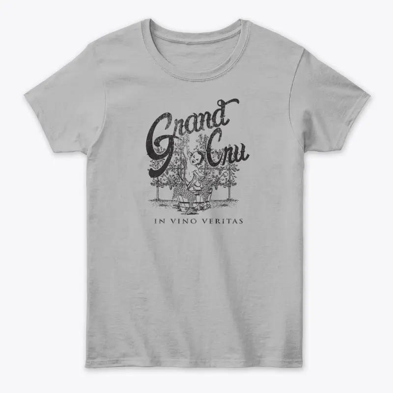 Grand Cru T-shirt For Wine Lovers